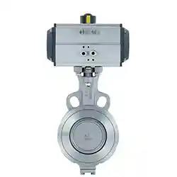 Pneumatic Double Eccentric Butterfly Valve